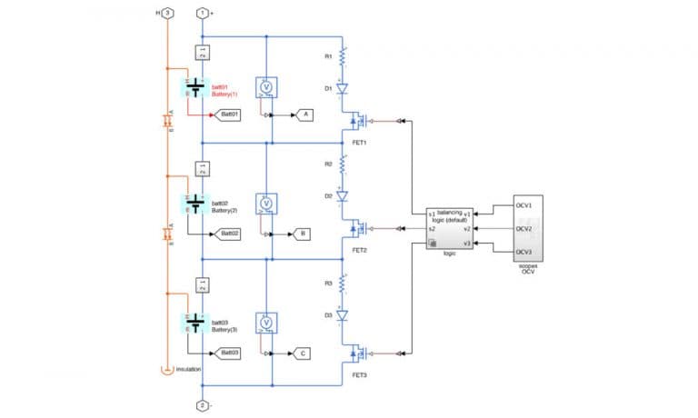 Develop Battery Management System Software with Simulink