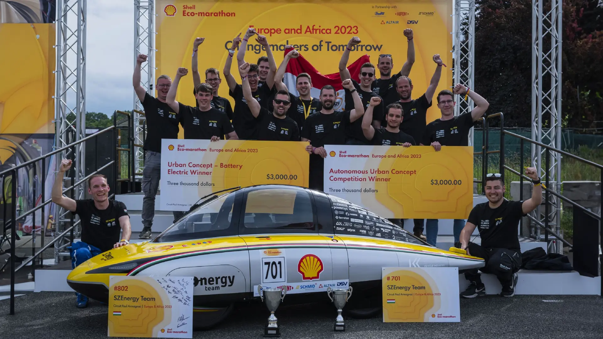 From Strategy to Victory SZEnergy Team's Winning Formula at Shell Eco-marathon Europe